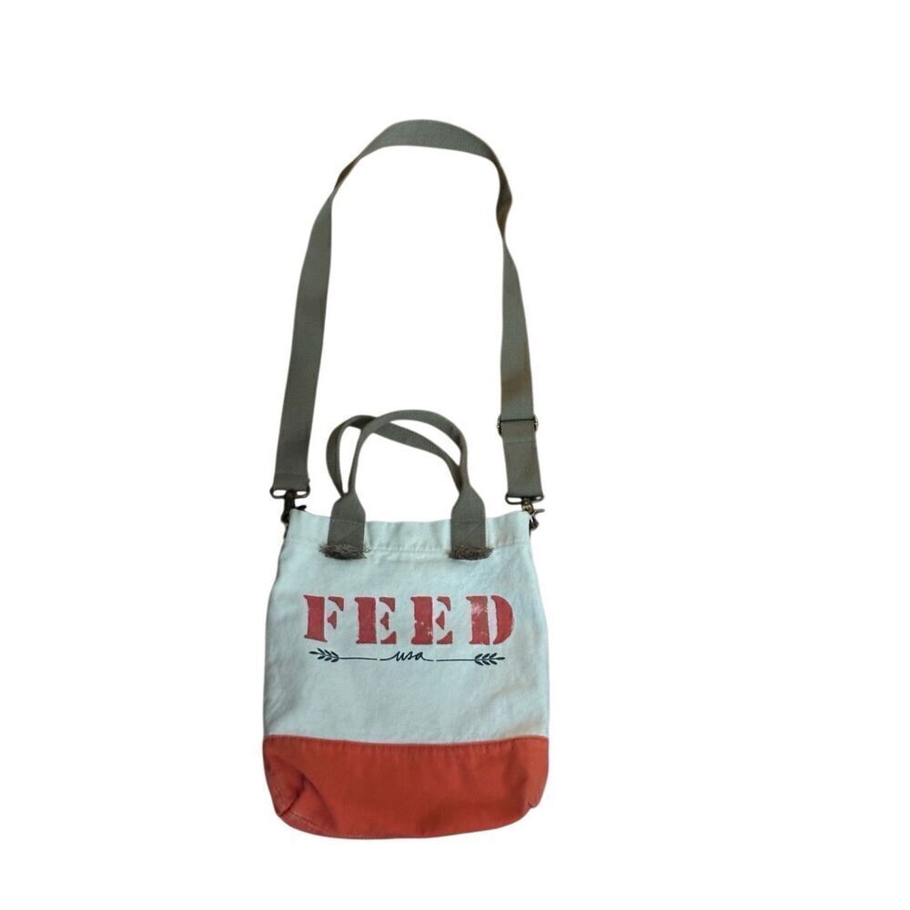 FEED Crossbody Canvas Bag